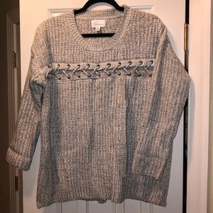 woven sweater